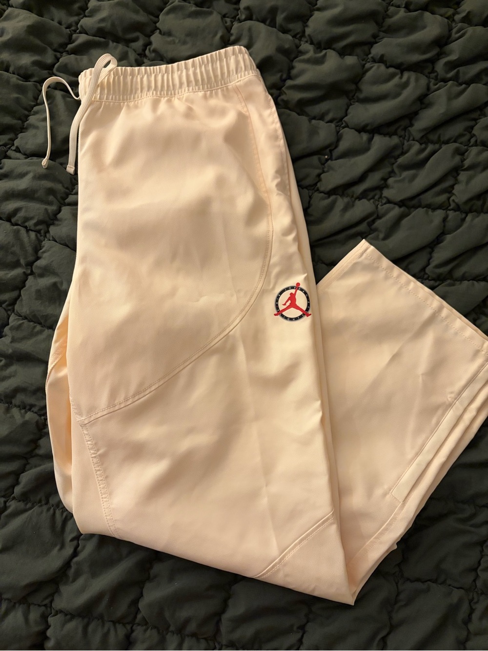 Air Jordan Men's "Fight Club" Twill Trouser Pants | Ivory | 2XL | IF1812-110 NEW